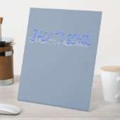 BTS Shadow-Blue Sockelschild (In Situ)