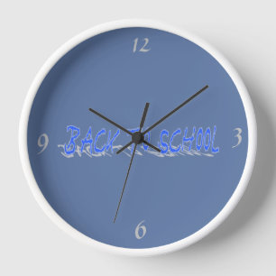 BTS Shadow Blue Wall Clock Uhr