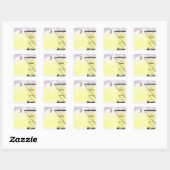BTS-Szenen-Sticker Quadratischer Aufkleber (Blatt)