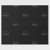BTS Whalien 52 thematied Matte Wrapping Paper Geschenkpapier (Flach)