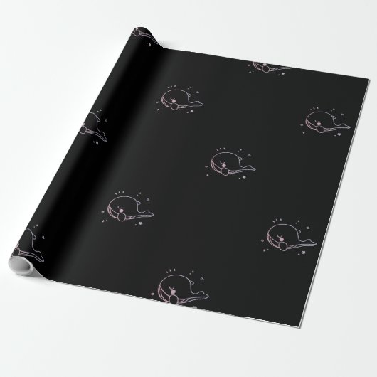 BTS Whalien 52 thematied Matte Wrapping Paper Geschenkpapier (Ungerollt)