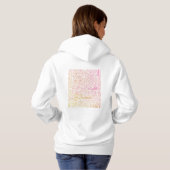 BTS WordCloud Hoodie (Schwarz voll)