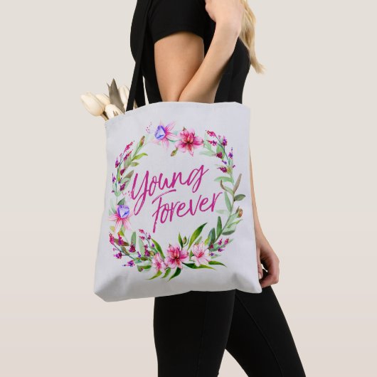 BTSjunge-FÜR IMMER BLUMENKranz Tasche (Von Nahem)