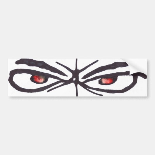 BTT Augen Autoaufkleber (Vorne)