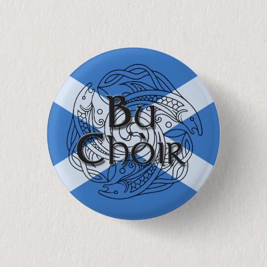 BU-Chor Saltire Button (Vorderseite)