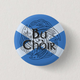 BU-Chor Saltire Button
