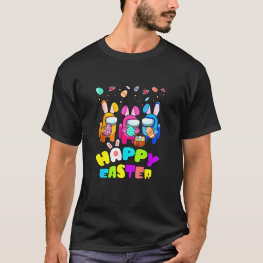 Bu Nny A Mong Us Osterfeiertag T-Shirt (Vorderseite)