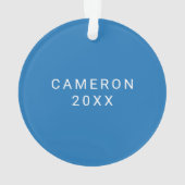 BU Schild Ornament (Rückseite)