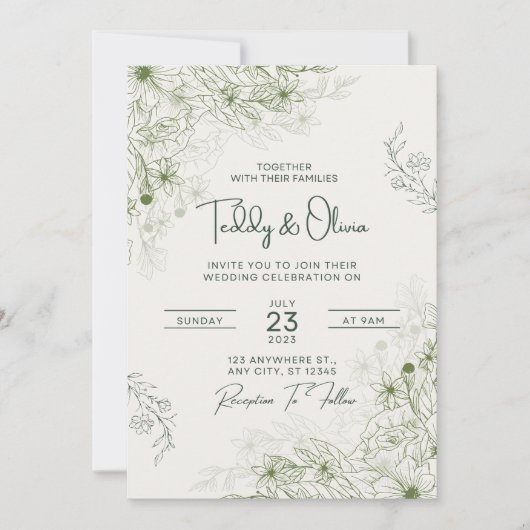 Bu-tique Einladung (Vorderseite)