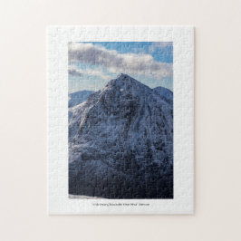 Buachaille Etive Mhor Glencoe Winter Scotland Puzzle