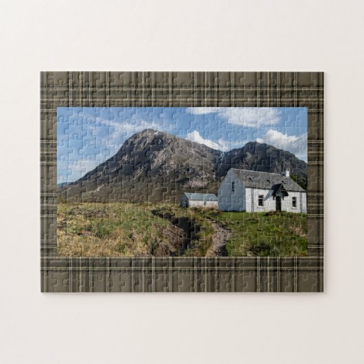 Buachaille Etive Mhor & Lagangarbh Hütte, Glencoe Puzzle (Horizontal)