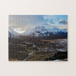 Buachailles Etive Mhor and Beag, Glencoe Schottlan Puzzle