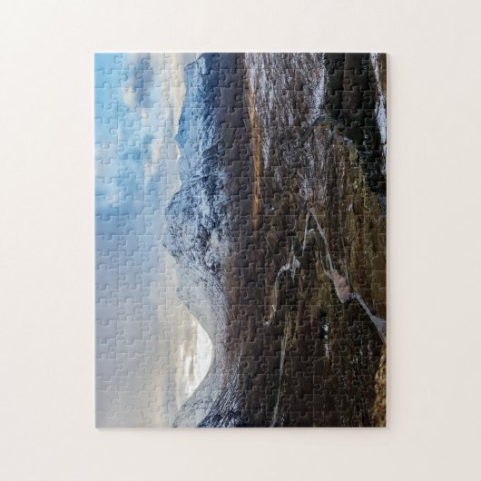 Buachailles Etive Mhor and Beag, Glencoe Schottlan Puzzle (Vertikal)
