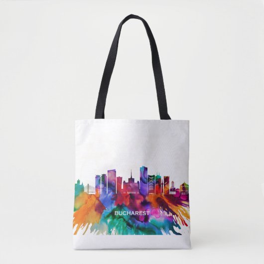 Buarest Skyline Tasche (Vorderseite)