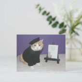 Bubba, Chat d'artiste Postkarte (Stehend Vorderseite)