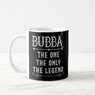 Bubba der einzige Legende Vatertag Bub Kaffeetasse