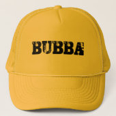 "Bubba" Hut Truckerkappe (Vorderseite)