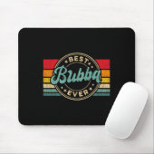 Bubba je Vintag Retro Vatertag Geschenk Mousepad (Mit Mouse)