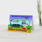 Bubba Klaus Weihnachtsfeiertag Feiertagskarte (Vorderseite)