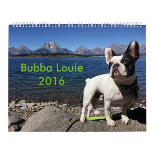 Bubba Louie Kalender 2016 (Titelbild)