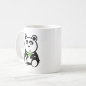 Bubba Panda-Bär Kaffeetasse (Vorderseite Links)