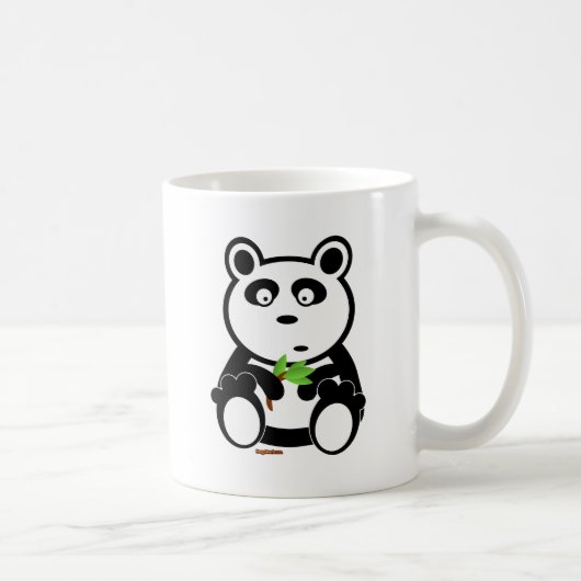 Bubba Panda-Bär Kaffeetasse (Rechts)