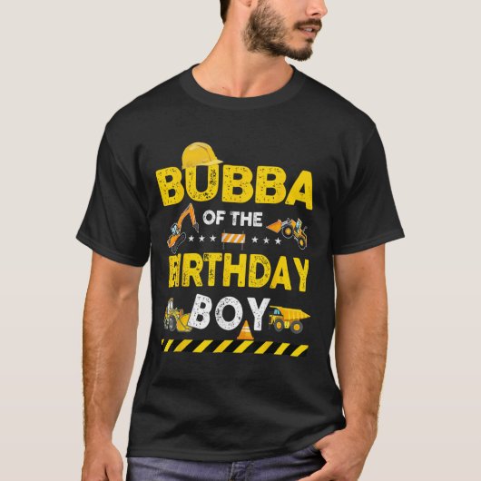 Bubba vom Geburtstagsbauer Birt T-Shirt (Vorderseite)