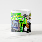 Bubbas Bikertoons Jumbo-Tasse (Vorderseite)