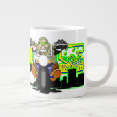 Bubbas Bikertoons Jumbo-Tasse (Rechts)