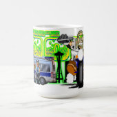 Bubbas Bikertoons Kaffeetasse (Mittel)