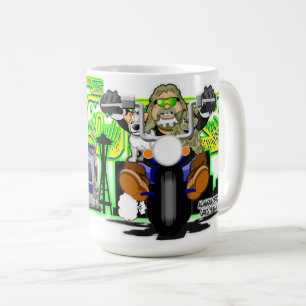Bubbas Bikertoons Kaffeetasse