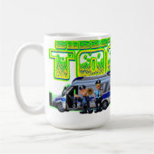 Bubbas Bikertoons Kaffeetasse (Links)