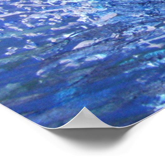 Bubbas-Boot Poster (Ecke)