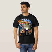 Bubbas Cartoon Biker T-Shirt (Vorne ganz)
