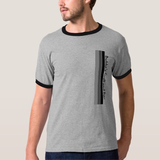 Bubbas Grill und Bar T-Shirt (Vorderseite)
