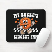 Bubbas Größte Fan Basketball Schwester von Basketb Mousepad (Mit Mouse)
