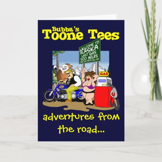 BUBBA'S TOONE GRAPHICS KARTE (Vorderseite)