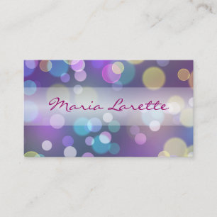 BUBBBLES Designer Business Card Visitenkarte