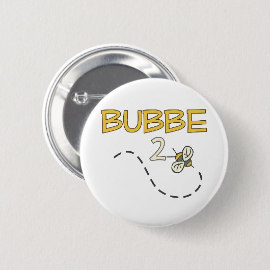 Bubbe 2 Biene Button (Vorne & Hinten)