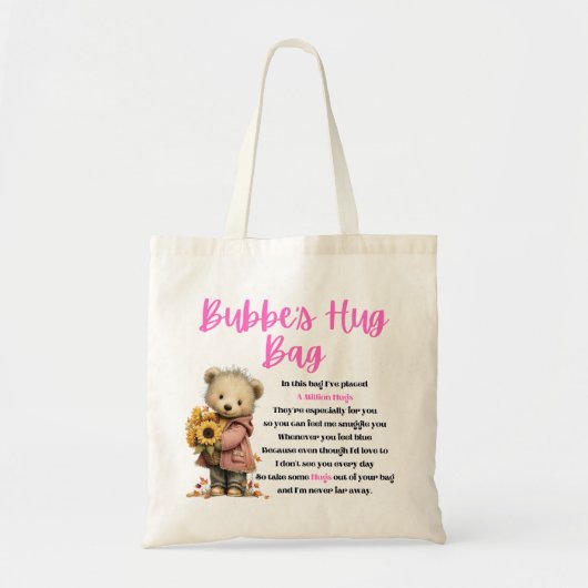 Bubbe-Hug-Tasche (Einzel) Tragetasche (Vorne)
