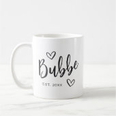Bubbe Jahr etablierte Oma Kaffeetasse (Links)
