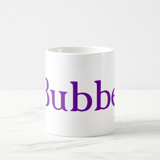 Bubbe nicht Großmutter-jüdische personalisierte Kaffeetasse (Mittel)