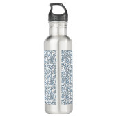 "Bubbe to Be" Funny New Oma Pregnancy Reveal Edelstahlflasche (Rückseite)