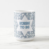 "Bubbe to Be" Funny New Oma Pregnancy Reveal Kaffeetasse (Mittel)