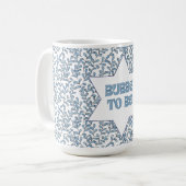 "Bubbe to Be" Funny New Oma Pregnancy Reveal Kaffeetasse (Vorderseite Links)