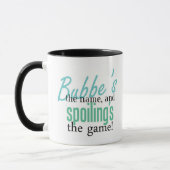 Bubbes der Name und Verderbens des Gam Tasse (Links)