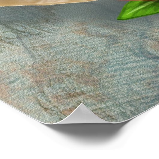 Bubbe's Kitchen Jüdische Großmutter Art Print Poster (Ecke)