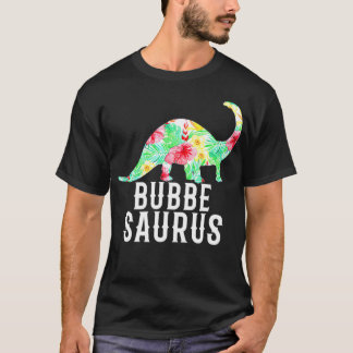 Bubbesaurus Jüdisch Jiddisch Oma Funny Floral Di T-Shirt