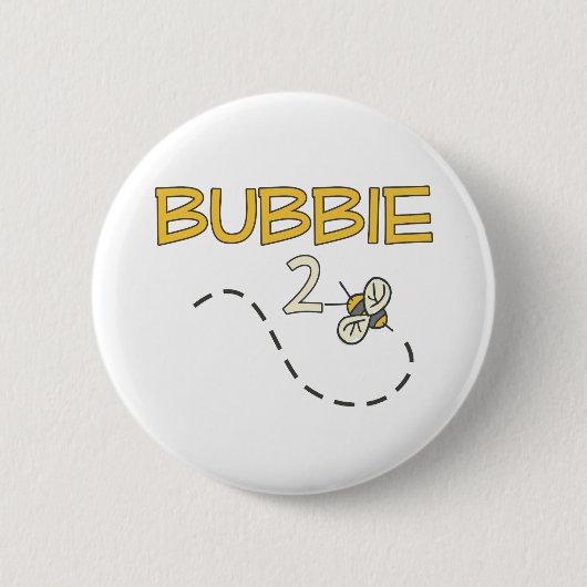 Bubbie 2 Biene Button (Vorderseite)