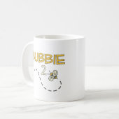 Bubbie 2 Biene Kaffeetasse (Vorderseite Links)